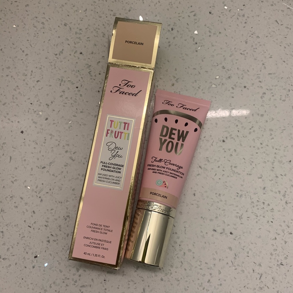 TooFaced Tutti Frutti Dew You Foundation || NEW.